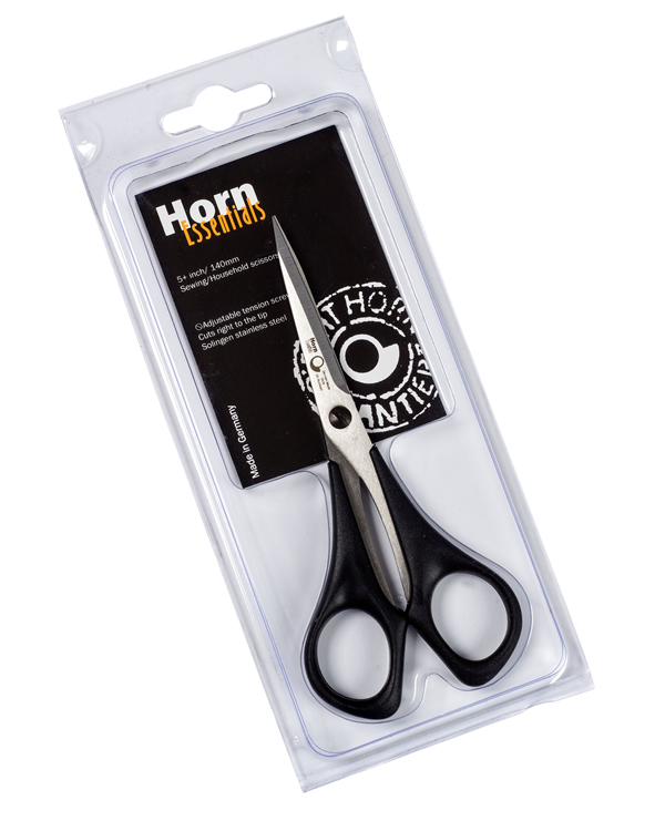 Horn 'Cut to the tip' high quality 5" Scissors-77